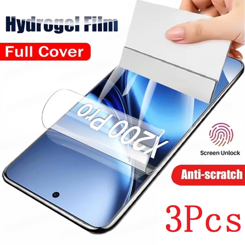 Vivo V40 - 3 unidades de filme de hidrogel