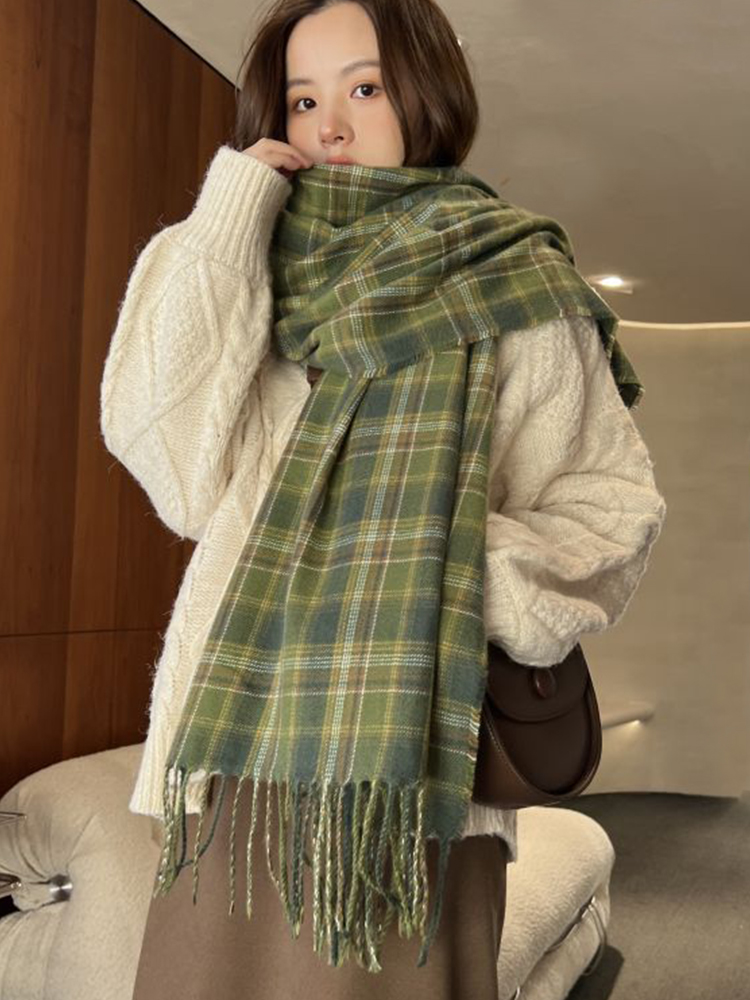 Cashmere Throw Blanket - Novo Cachecol Feminino de Imitação de