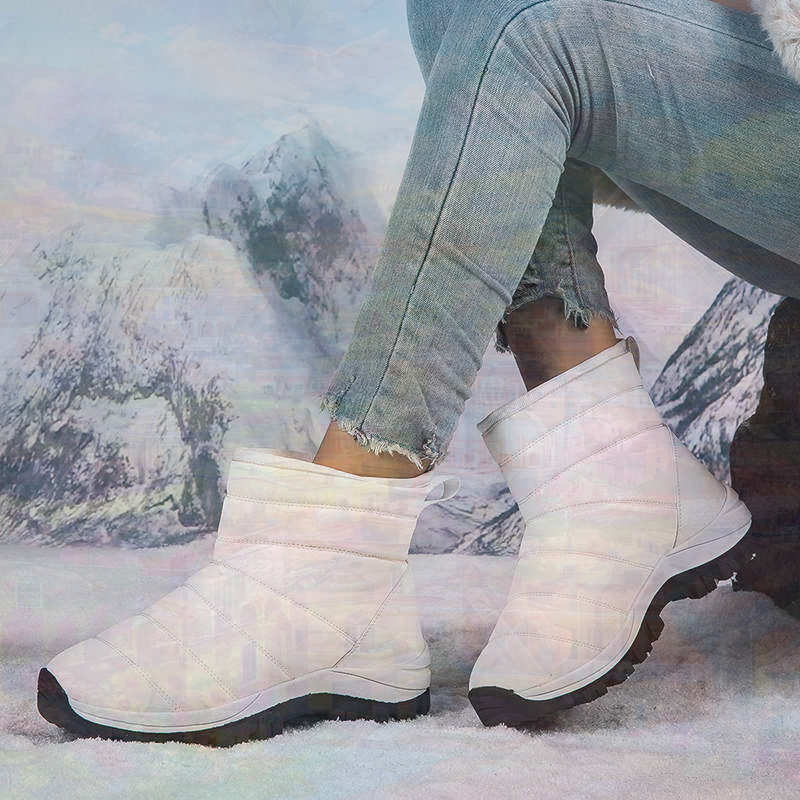 Luxury Lifestyle Gifts - Antiderrapante térmico idosos tênis mulher sapatos