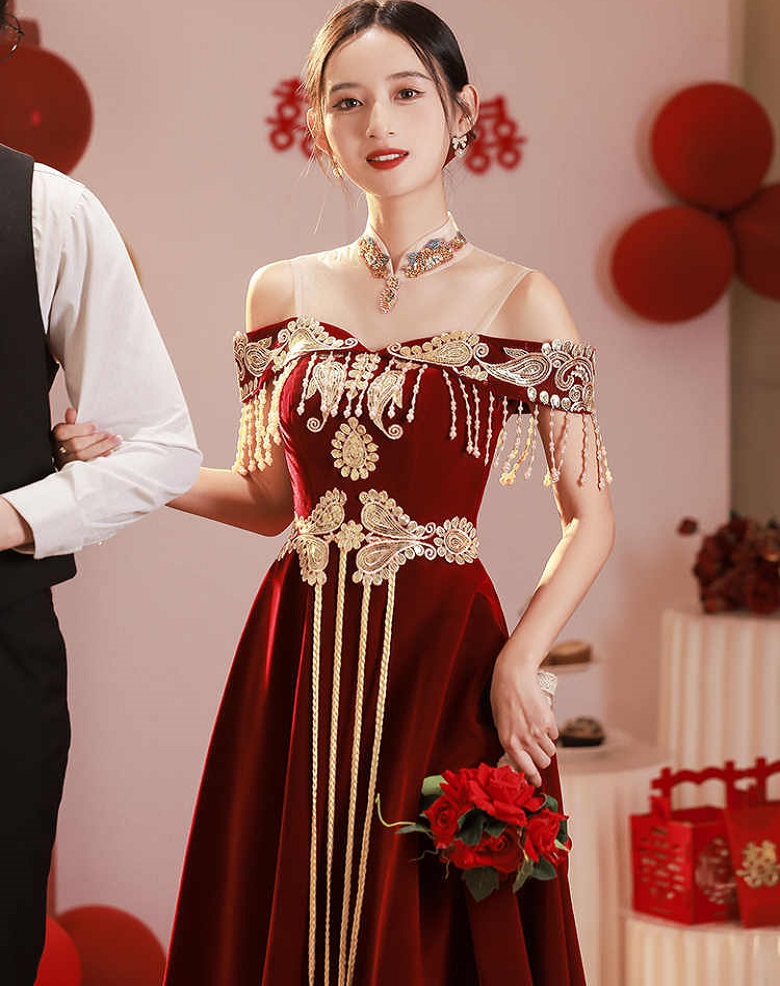 Vestido Cheongsam Estilo Chinê - Luxury Lifestyle Girl avaliação e preço