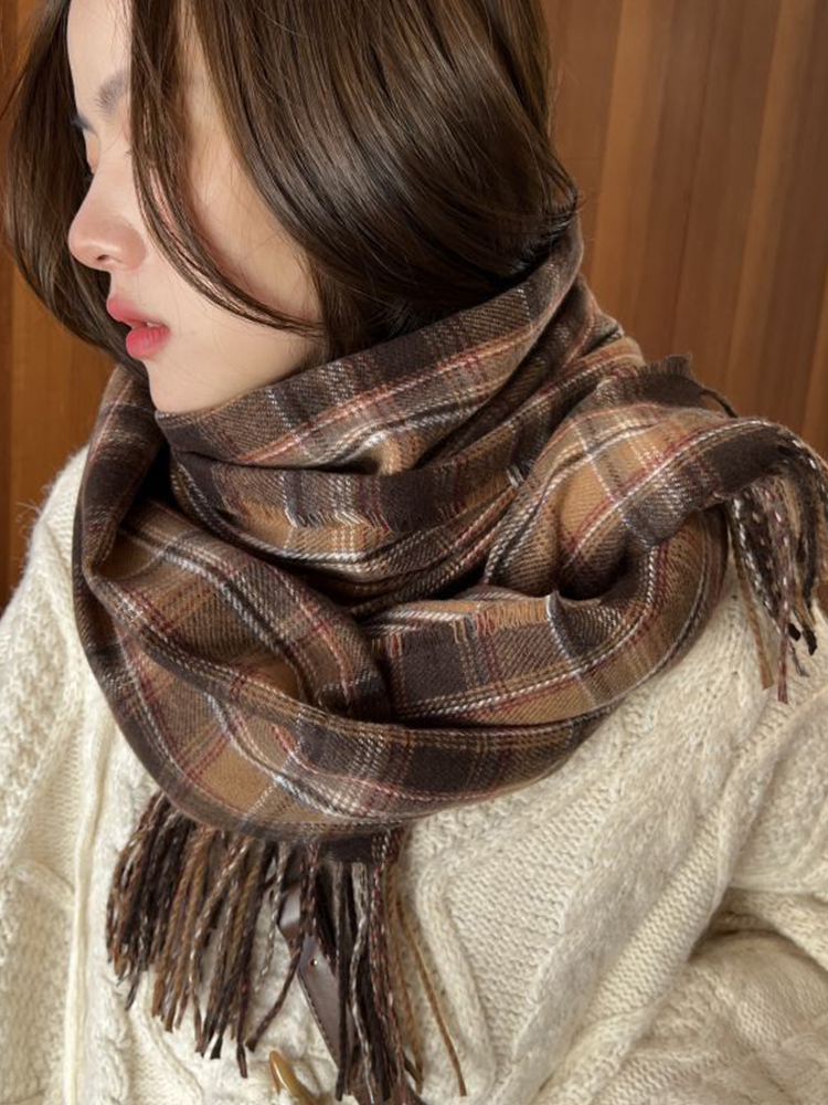 Novo Cachecol Feminino de Imit - Cashmere Throw Blanket avaliação e preço