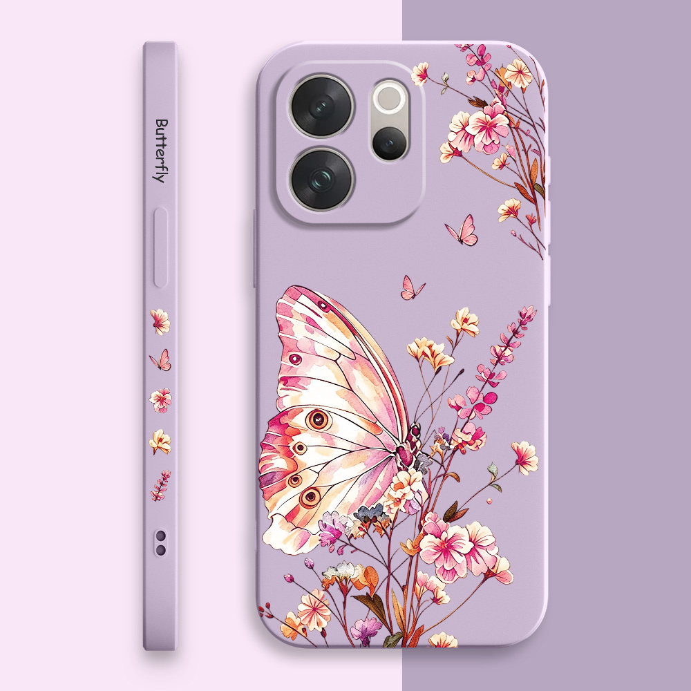 Capa de Celular Borboleta para - Vivo V40 avaliação e preço