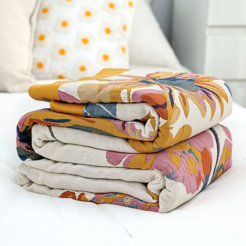 Cobertor de algodão simples co - Cashmere Throw Blanket avaliação e preço