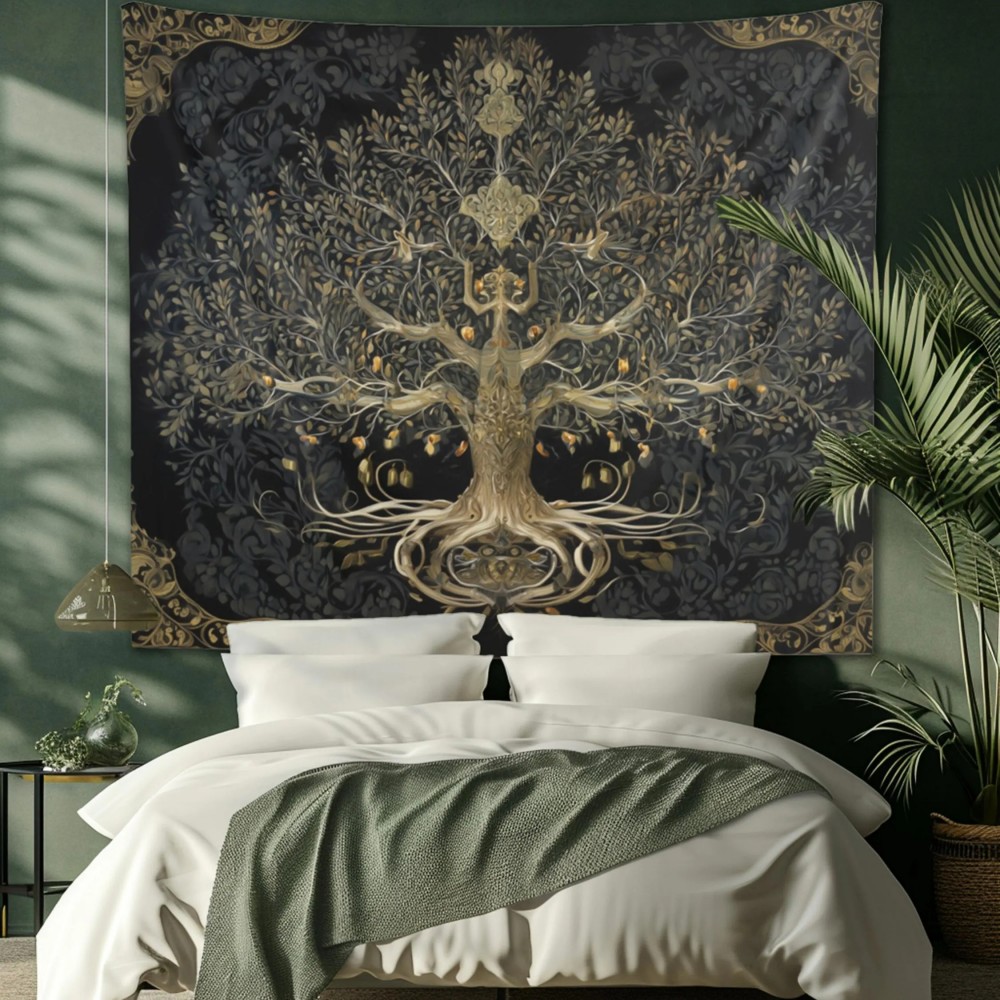 Tapeçaria VIKAMA Árvore da Vid - Luxury Lifestyle Background avaliação e preço