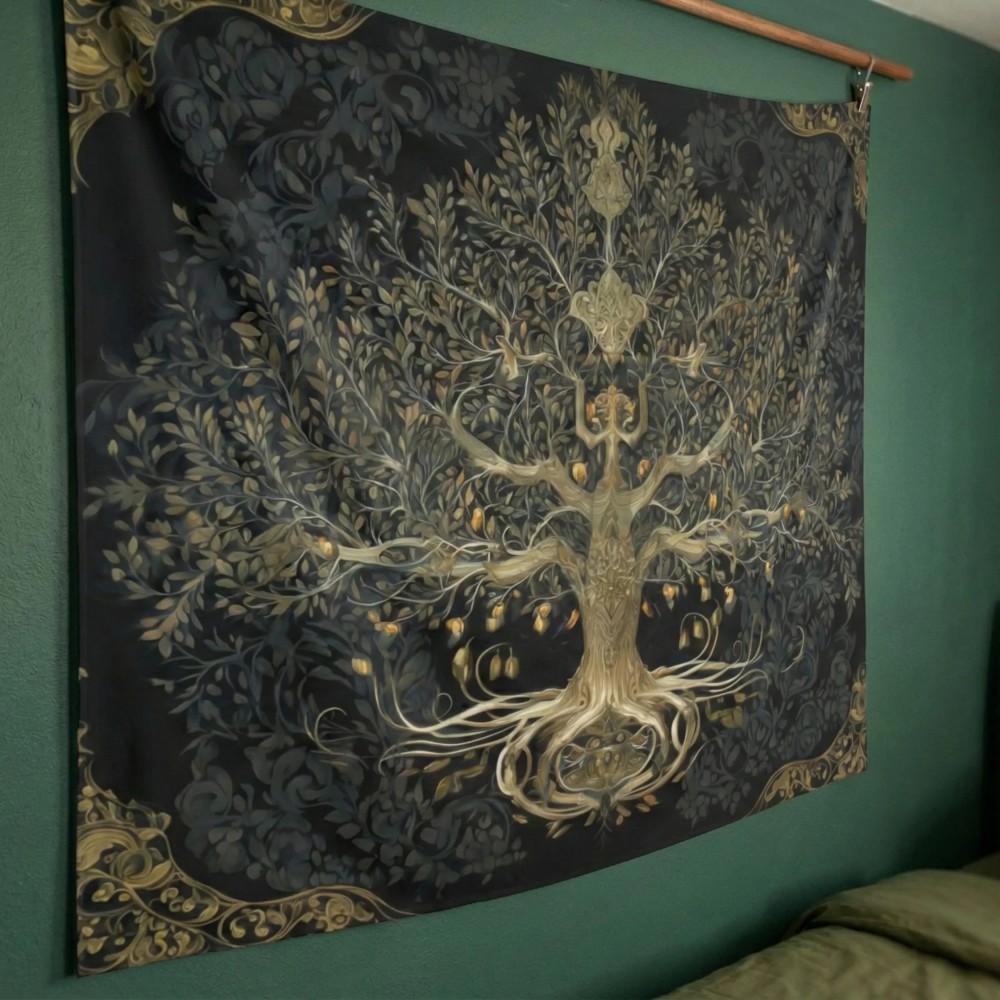 Tapeçaria VIKAMA Árvore da Vid - Luxury Lifestyle Background avaliação e preço